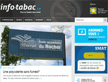 Tablet Screenshot of info-tabac.ca